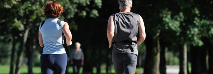 Chiropractic Campbell CA Couple Jogging Chiropractic Campbell CA Couple Jogging