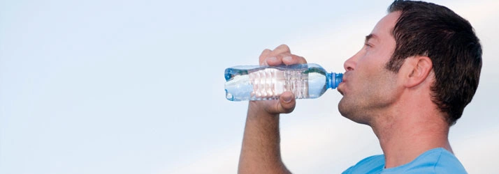 Chiropractic Campbell CA Man Drinking Water Chiropractic Campbell CA Man Drinking Water
