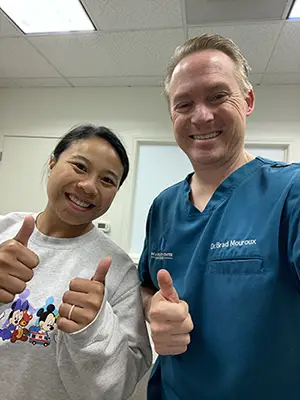 Chiropractor Campbell CA Bradley Mouroux With Krissel Testimonial
