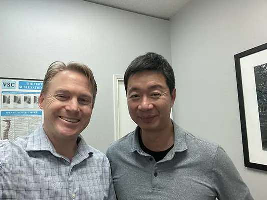 Chiropractor Campbell CA Bradley Mouroux With Mike Testimonial