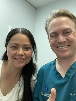 Chiropractor Campbell CA Bradley Mouroux With Raquel Testimonial
